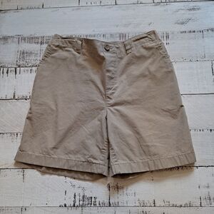 Lands End Shorts Khaki XLarge 14/16